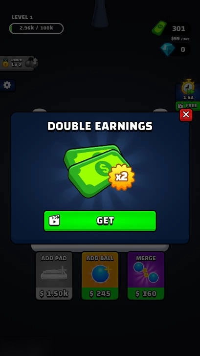 合并与弹跳游戏免广告版截图1