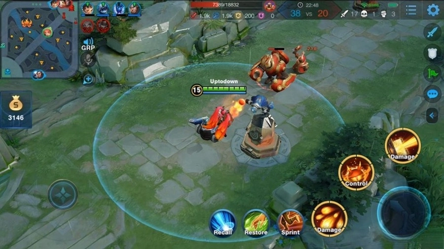 国际服王者荣耀正版图1