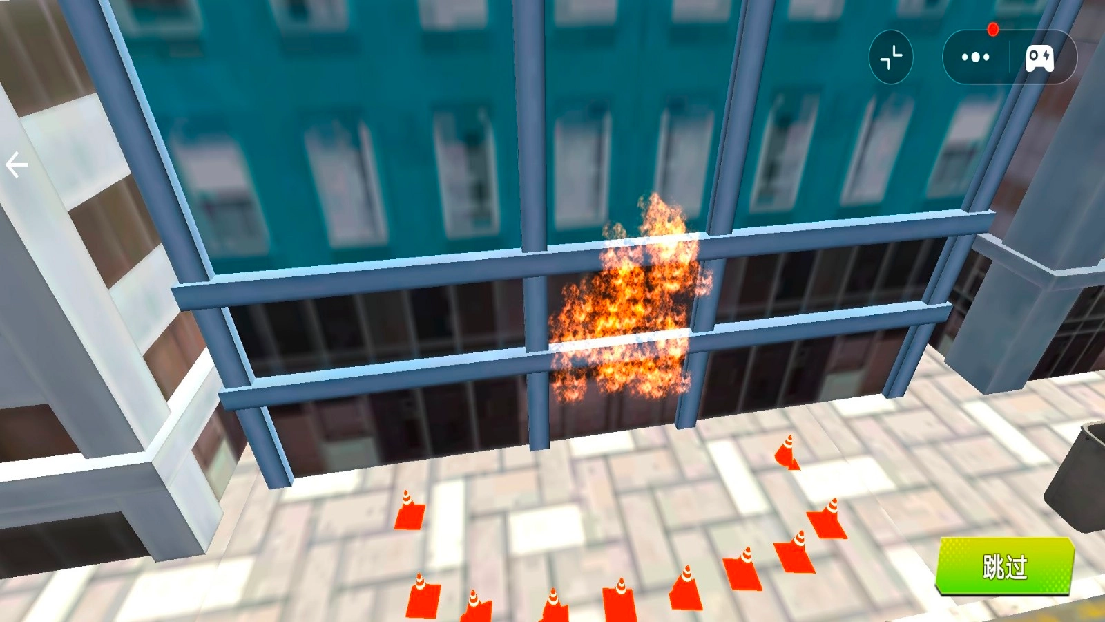 消防车急救模拟图1