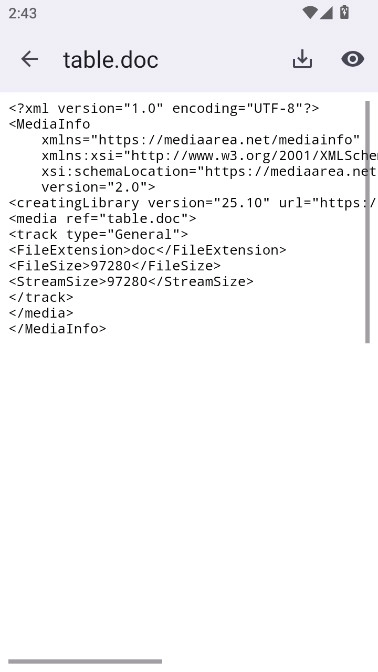 mediainfo安卓汉化版