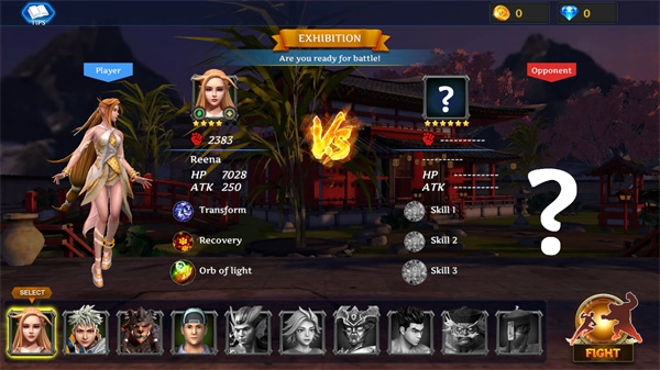 传奇斗士生死之战菜单图2