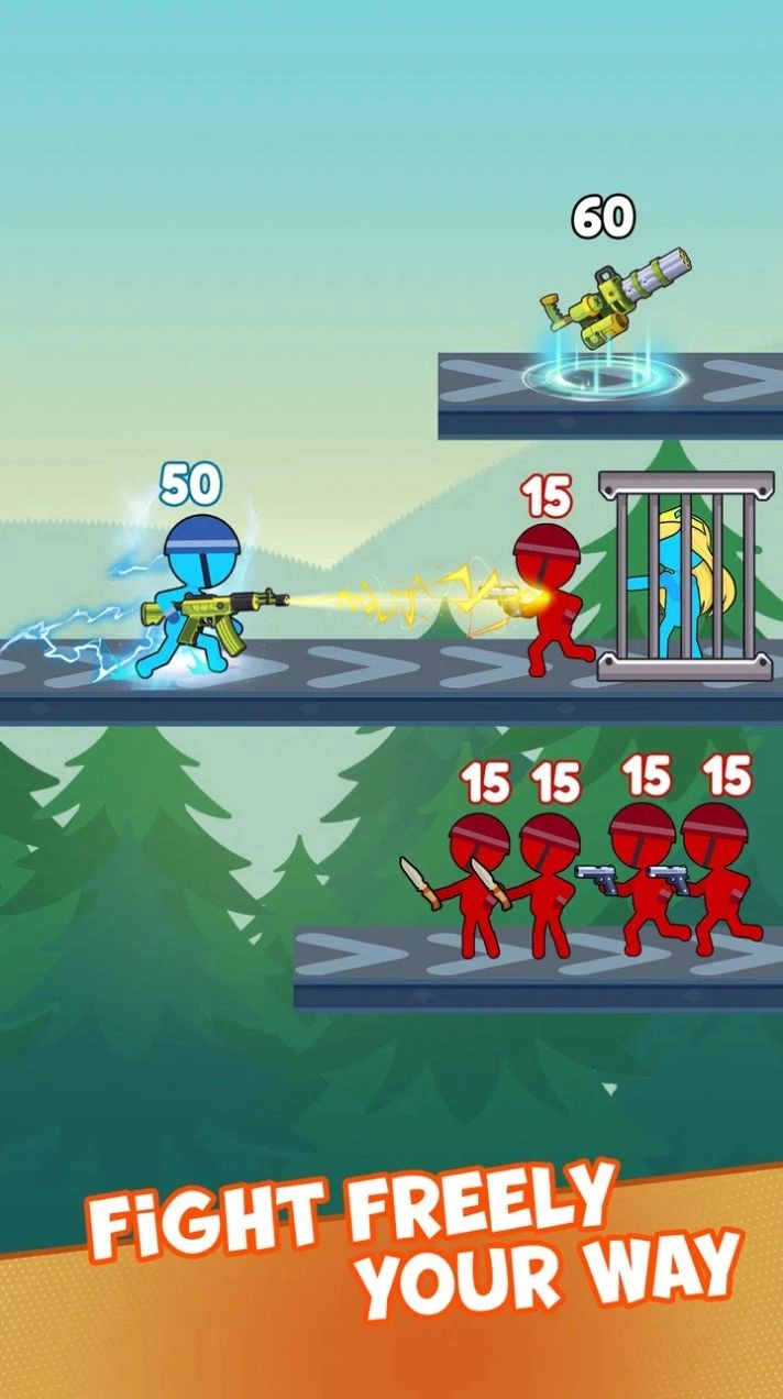 火柴人射手战争图3