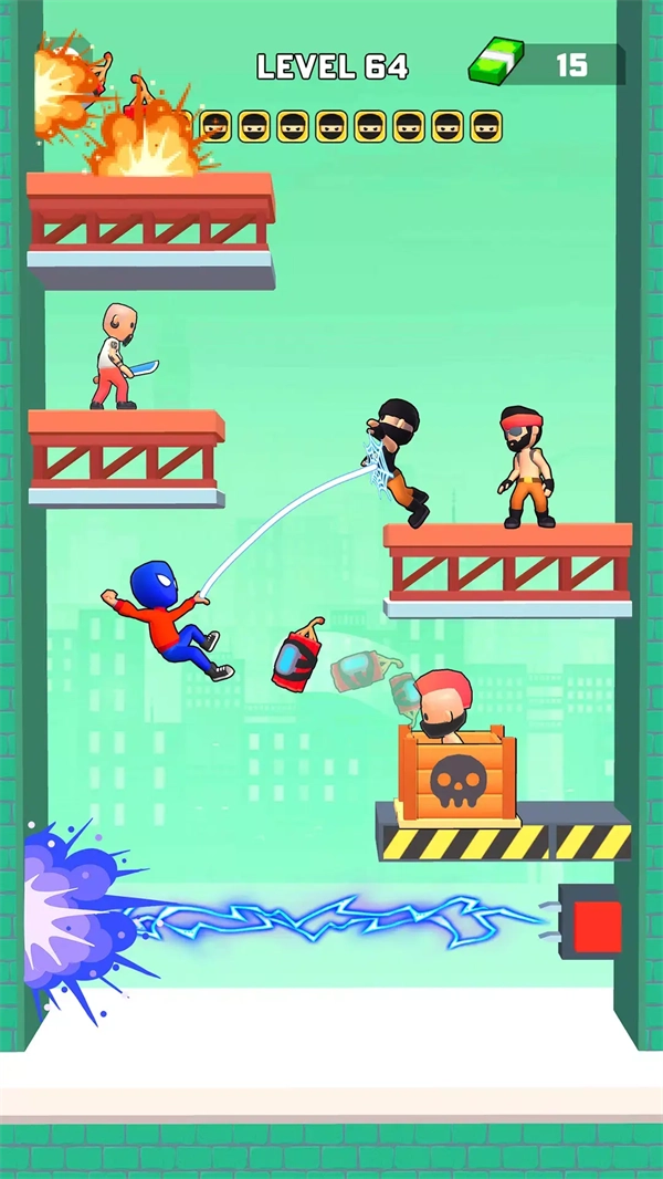 摇摆英雄绳索战士游戏图4