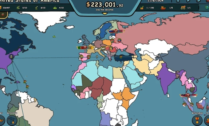 全球霸主球形版图1