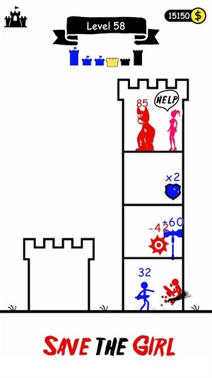 火柴人英雄塔防菜单版图4