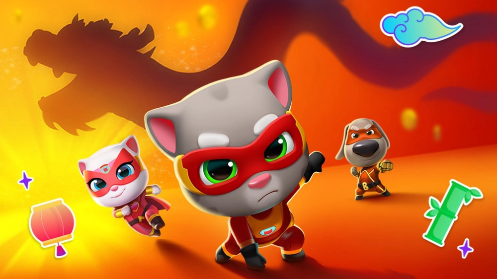 汤姆猫跑酷正版图1