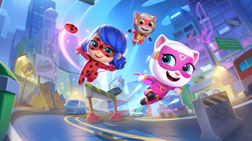 汤姆猫跑酷正版图4