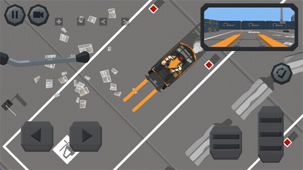 叉车极限物理模拟器