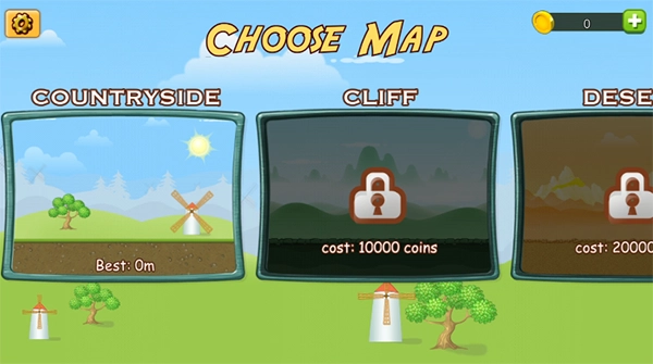 山路爬坡赛完美版图4