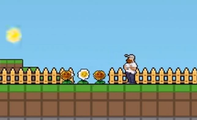 横板像素植物大战僵尸图2