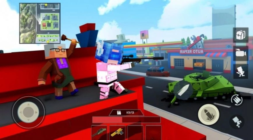 跳伞吃鸡生存游戏安装截图1