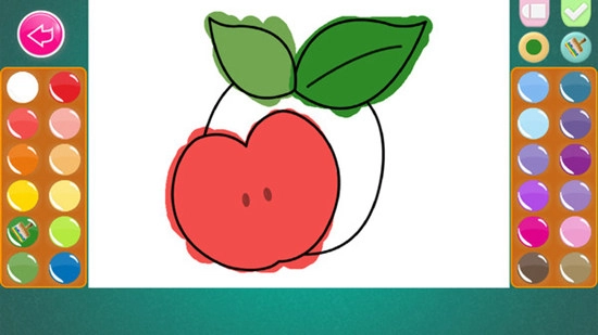 儿童游戏涂色画画最新版图1