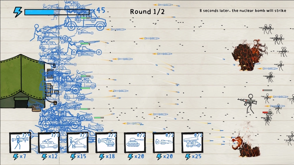 paper battle纸上战争桌游(2)