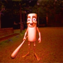 逃离打击木棍人