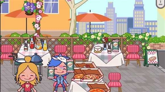 米加小镇更新披萨店和邮局图2