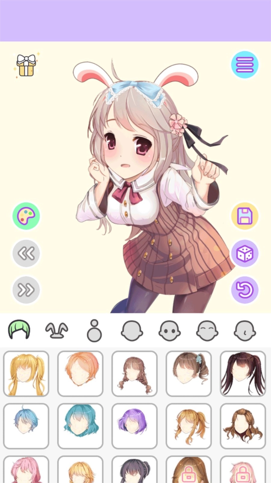 动漫萌娘换装游戏(2)