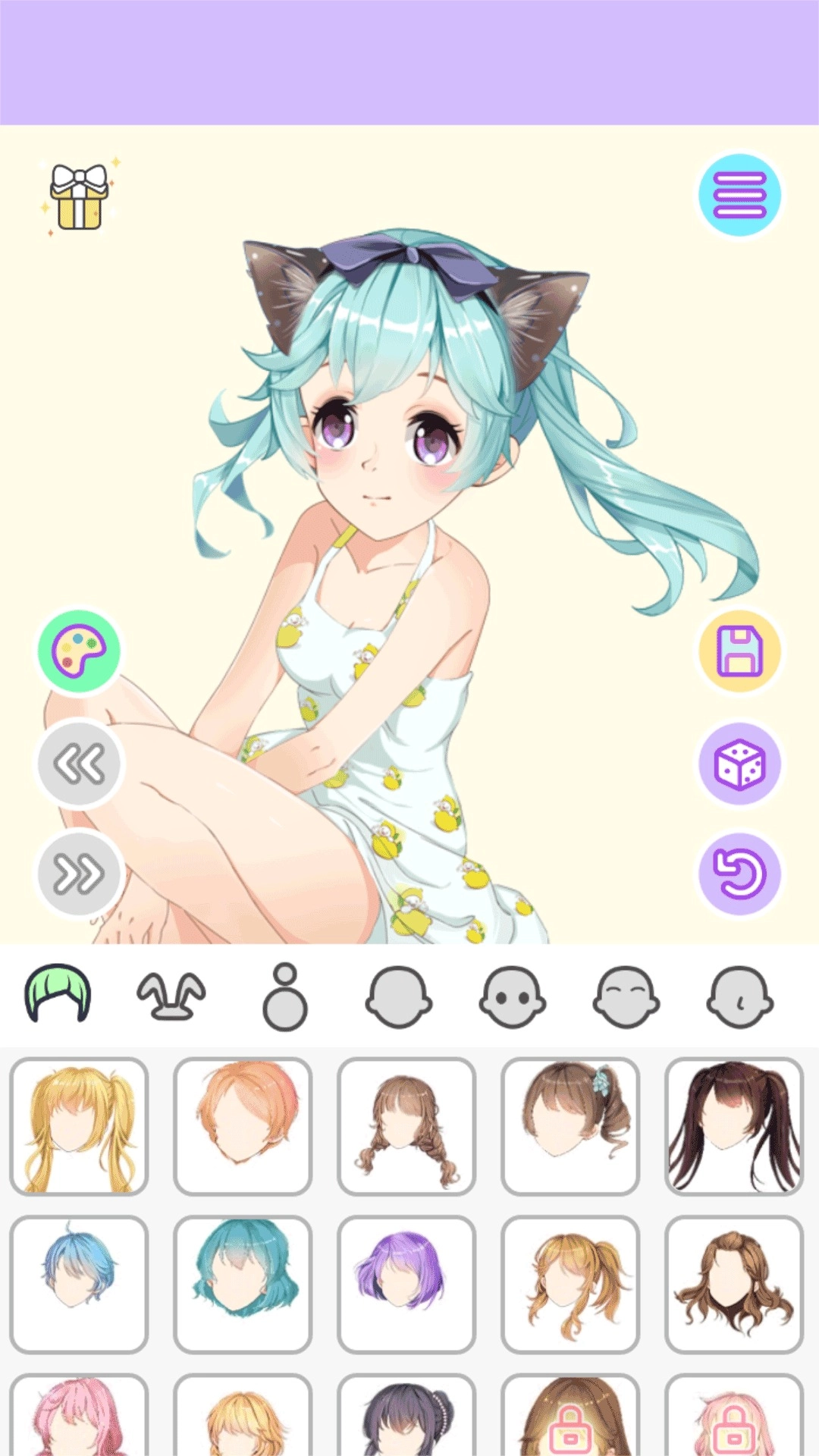 动漫萌娘换装游戏(4)