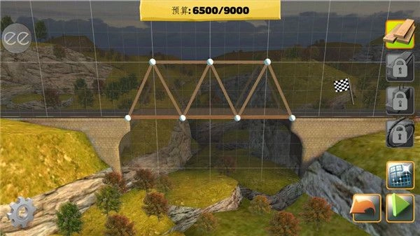 桥梁构造者游戏图1