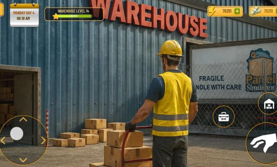 包裹递送模拟器3D图3