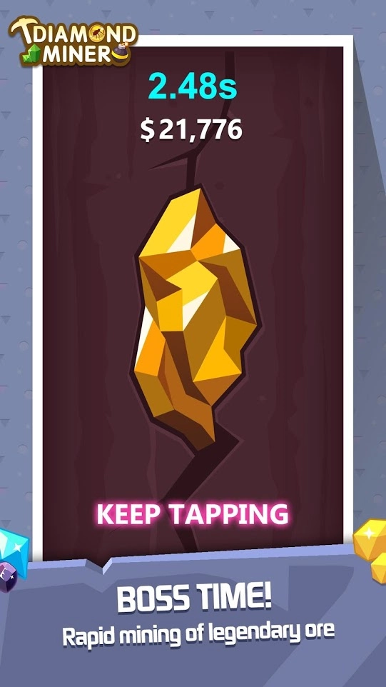 钻石矿工挖宝者游戏图1