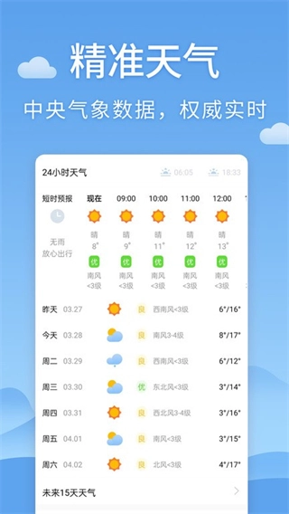 清新天气预报3