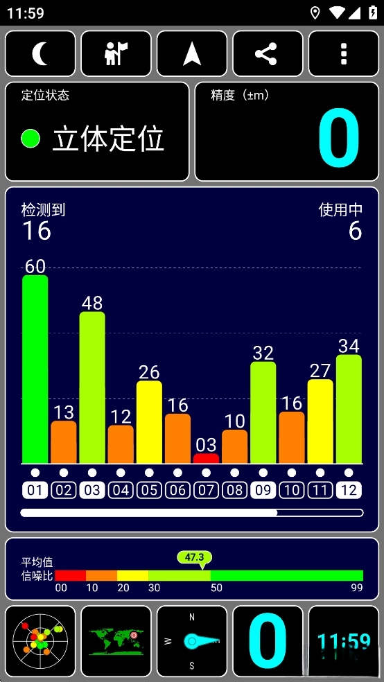 GPS Test Plus中文版图1