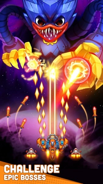 天空猛禽太空入侵者图1