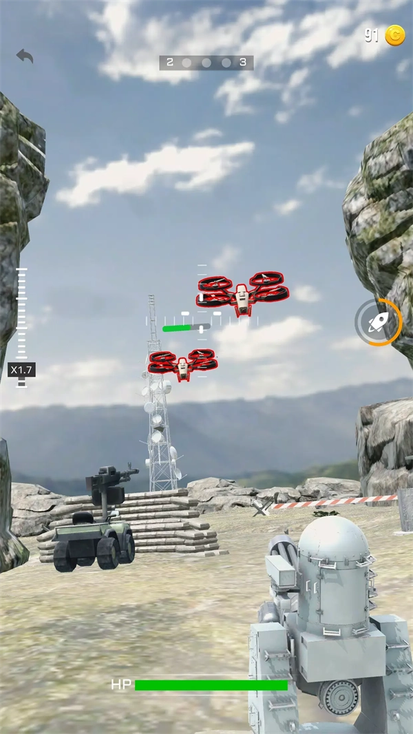 陆基密集阵炮台游戏图5