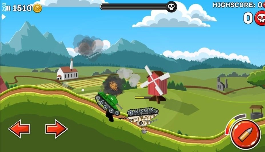 山地坦克大战最新版图4