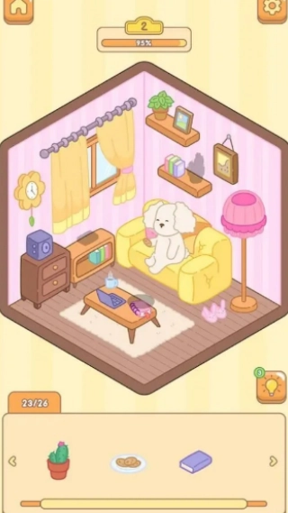 房间贴纸游戏图2