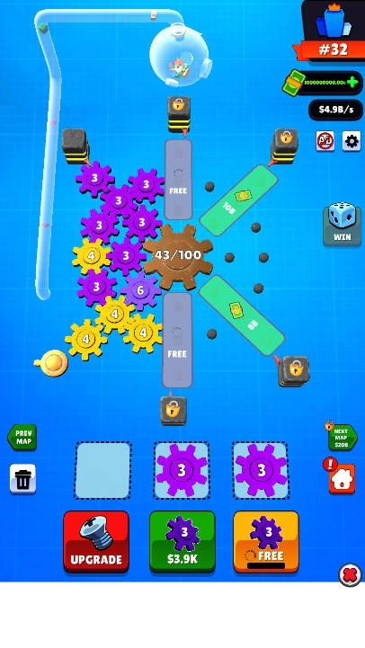 齿轮点击器无限货币版图2