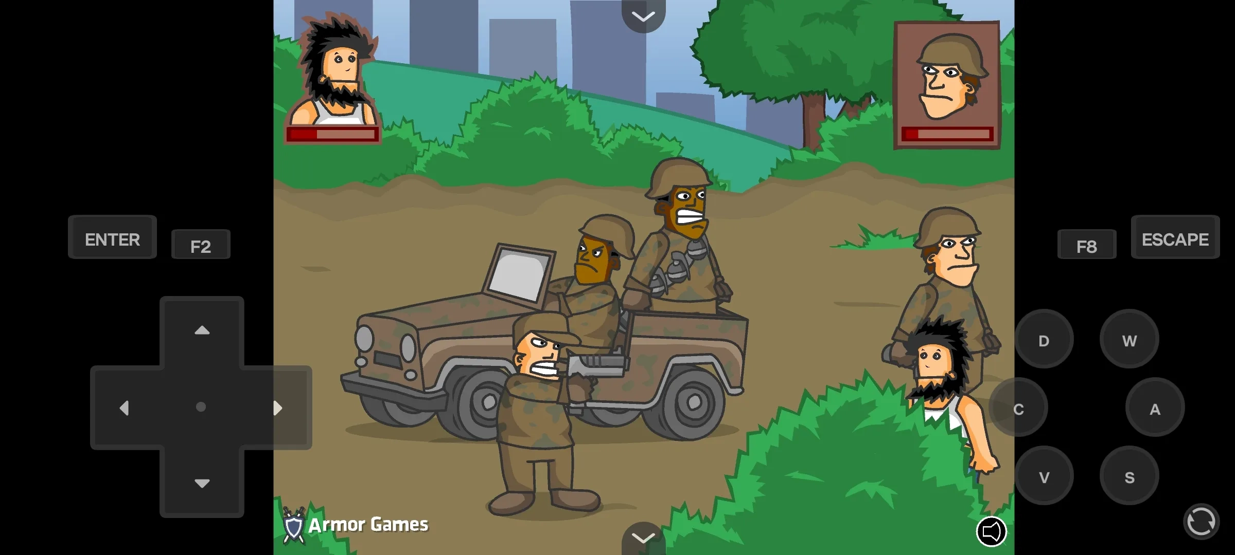 无敌流浪汉4：全面战争(流浪汉冒险游戏)  安卓版图1