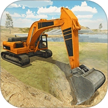 挖掘机模拟3D游戏