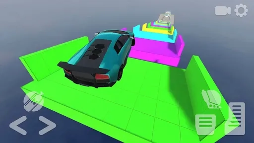 巨型坡道汽车特技赛车2