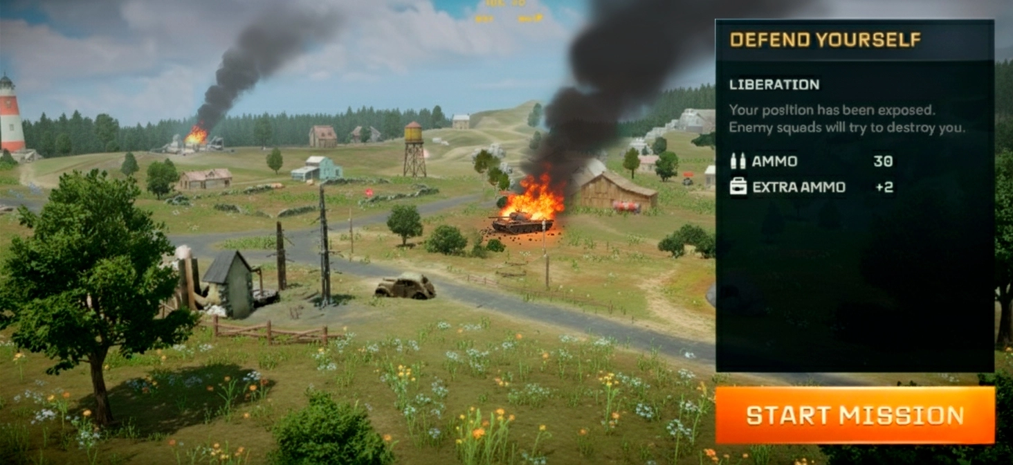 用大炮射击坦克3