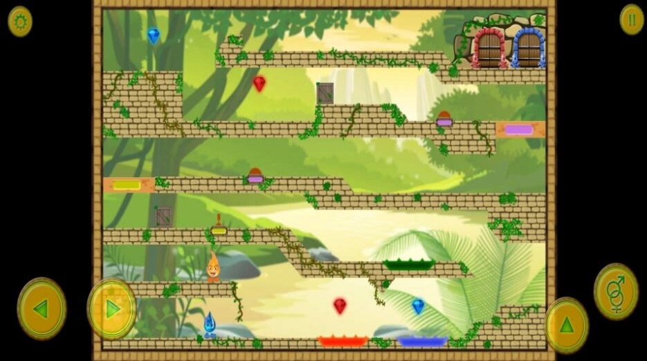 森林冰火人森林神殿