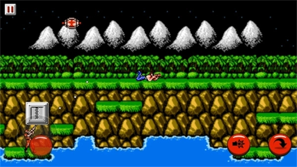 超级魂斗罗无敌版图1