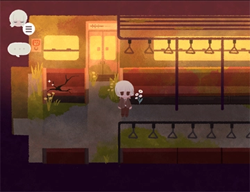 终焉车站黄昏电铁图2