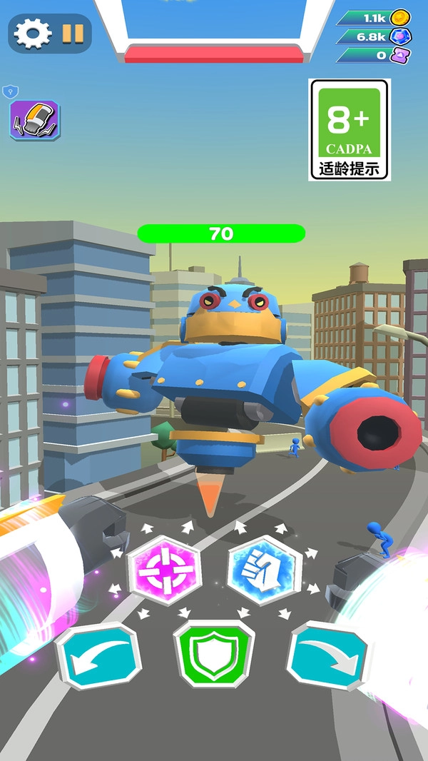 超级英雄机甲模拟图2