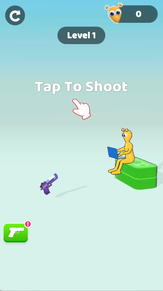枪械翻转布娃娃射击(Gun Flip Ragdoll Shooter Game)图1