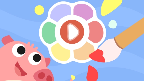 儿童游戏画画涂色2