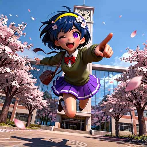 樱花高校花样少女