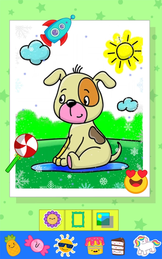 儿童画画涂色游戏图4