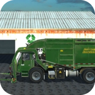 城市垃圾车司机