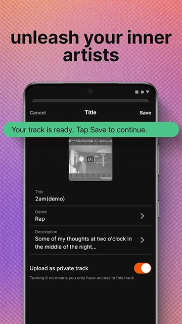 SoundCloud音樂App截圖2