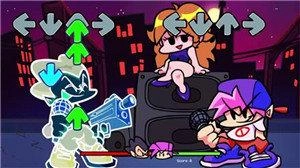 周五夜放克gf光着胸模组图1