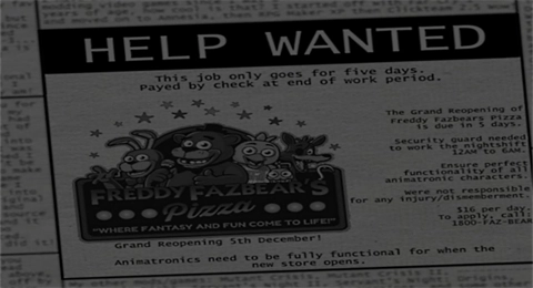 玩具熊的午夜后宫五夜诡守