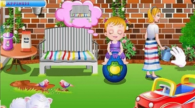 可爱宝贝受伤了手机正版图2