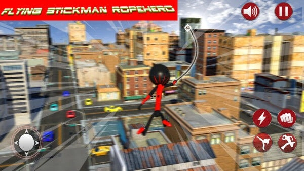 机器火柴人绳索英雄手机版图2