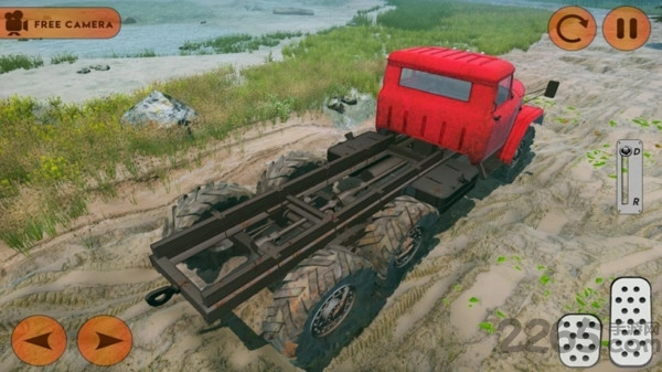 泥濘的越野卡車(chē)駕駛游戲圖4